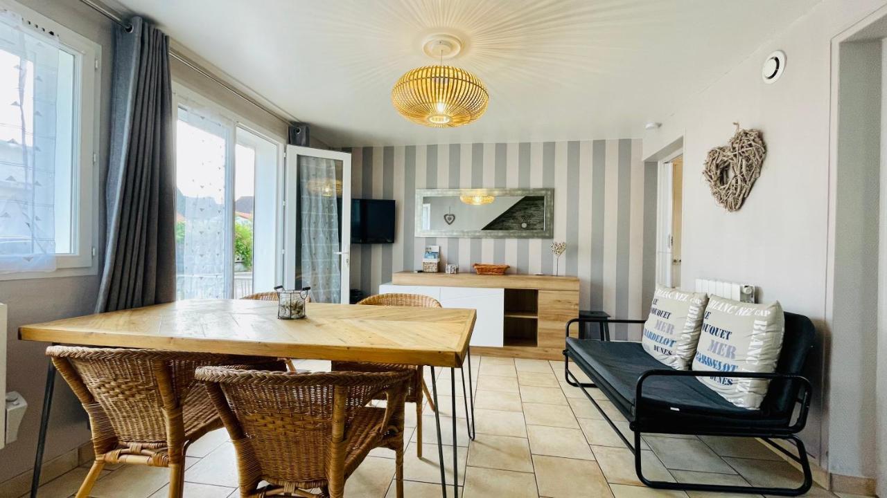 Appartement A Quelques Pas De La Plage Avec Jardin Мерлимон-Плаж Экстерьер фото